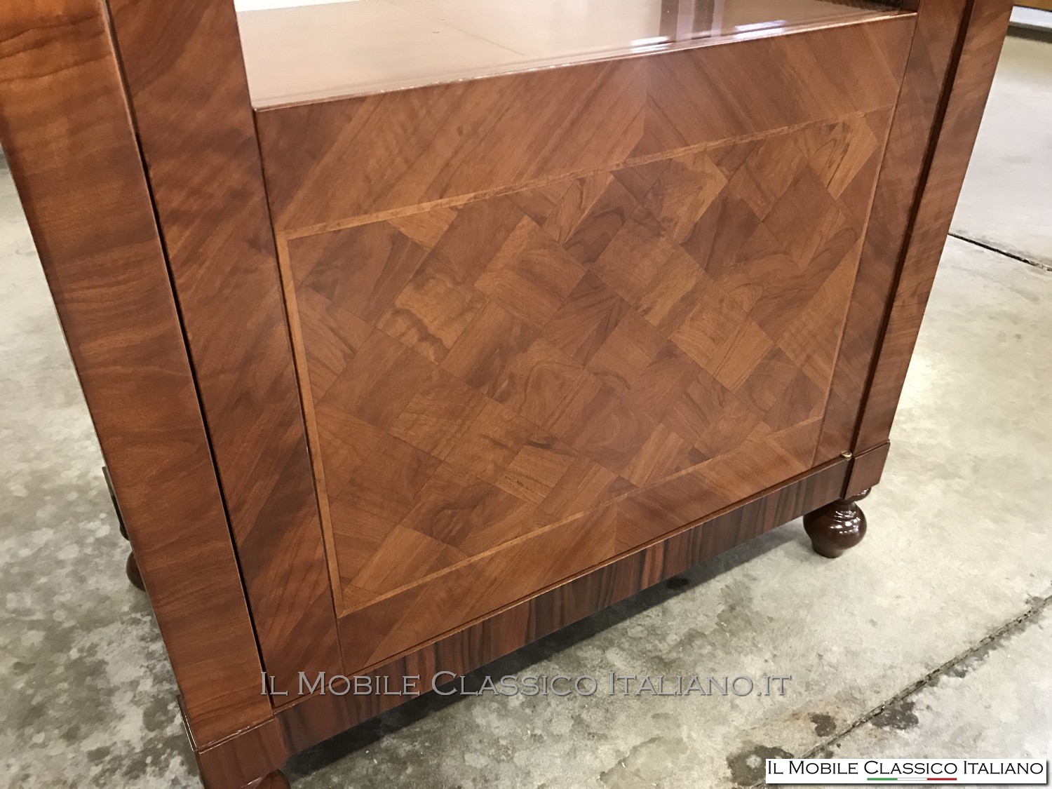 vetrinetta legno classica